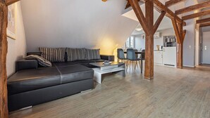 Smart TV - Modernes Studio in Buchholz am Müritzsee (Buchholz am Müritzsee)