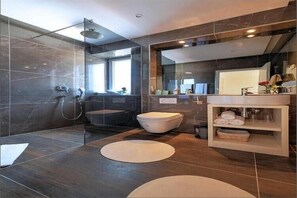 Shower, hair dryer