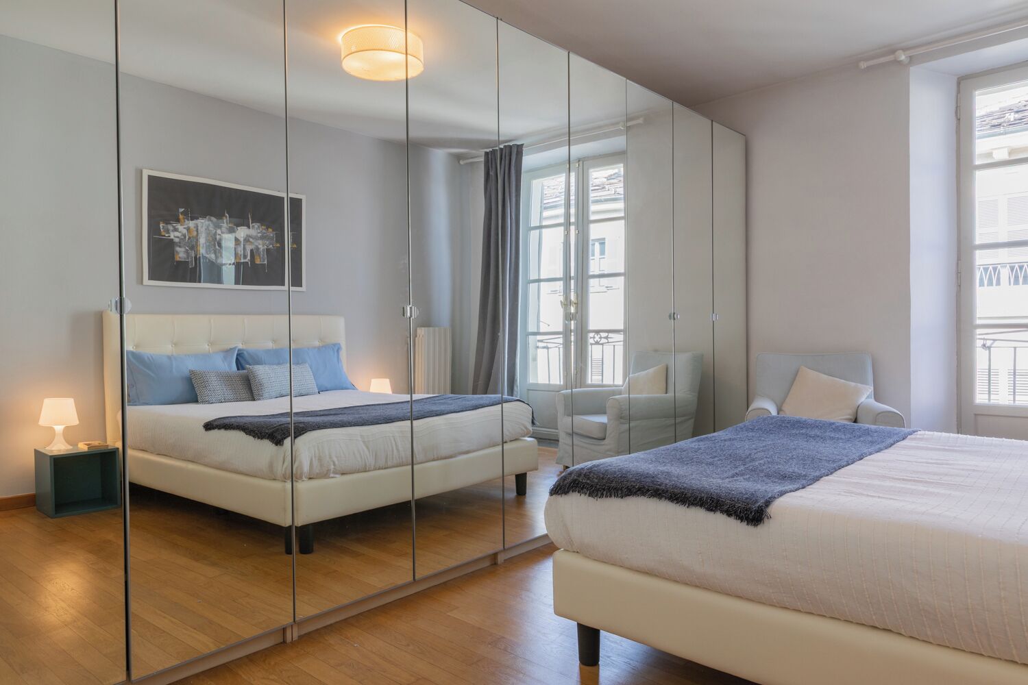 Apartment, 2 Bedrooms, City View | Iron/ironing board, free WiFi