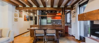 Confortable appartement pour 5 personnes avec WIFI, TV et patio