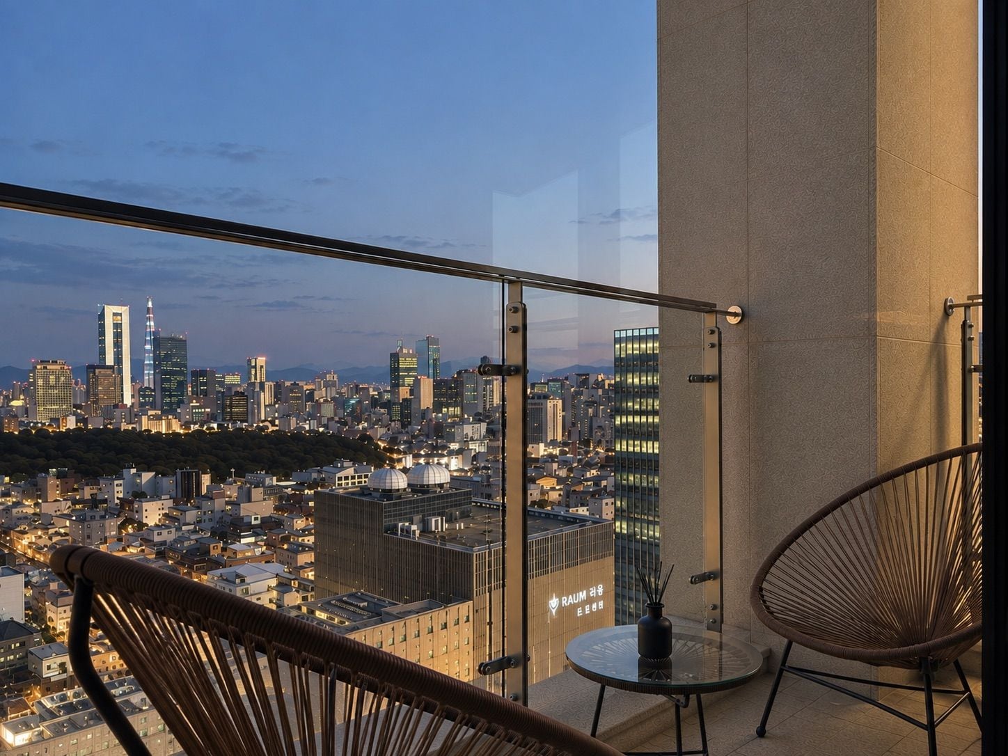 Ausblick vom Zimmer