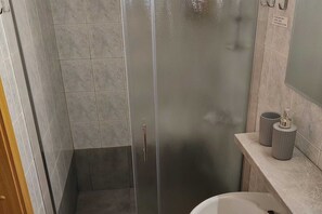 Shower, hair dryer