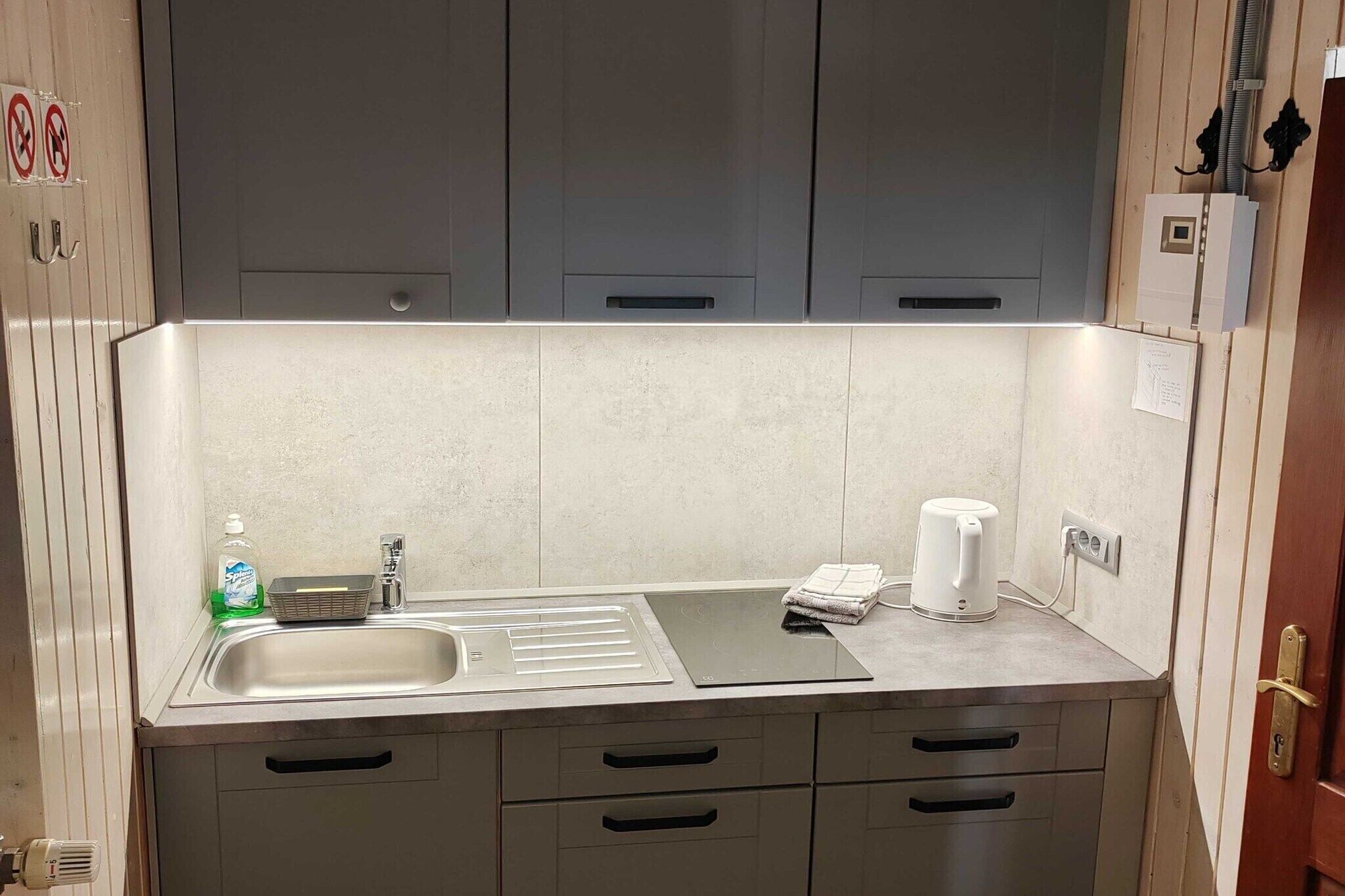 Kühlschrank, Herdplatte