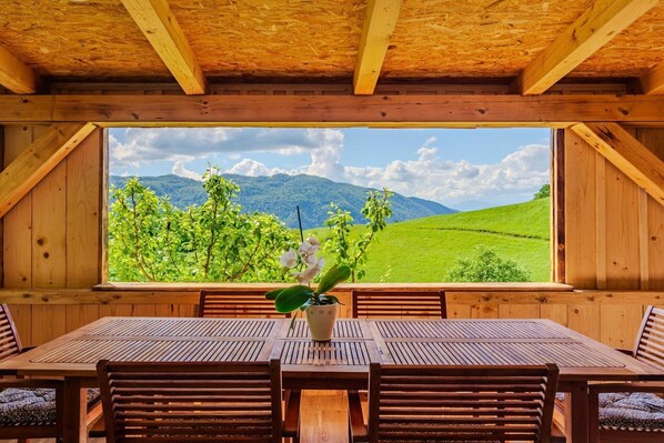 Restauration en plein air