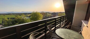 Two Bedroom Apartment with Balcony and Mountain View