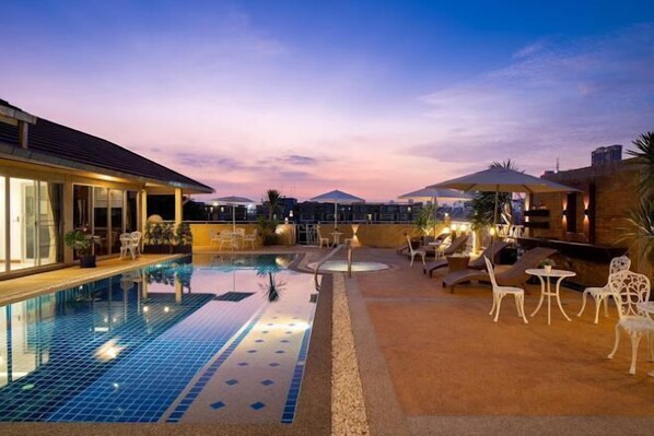 Alberca al aire libre