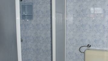 Shower, hair dryer