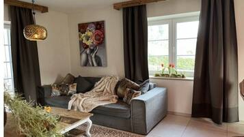 Smart-tv en een open haard