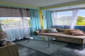 Smart TV - Cozy Apartments Žute, island of Korčula-Two-Bedroom Apartment With Terrace And Sea View (A1) (Korcula)