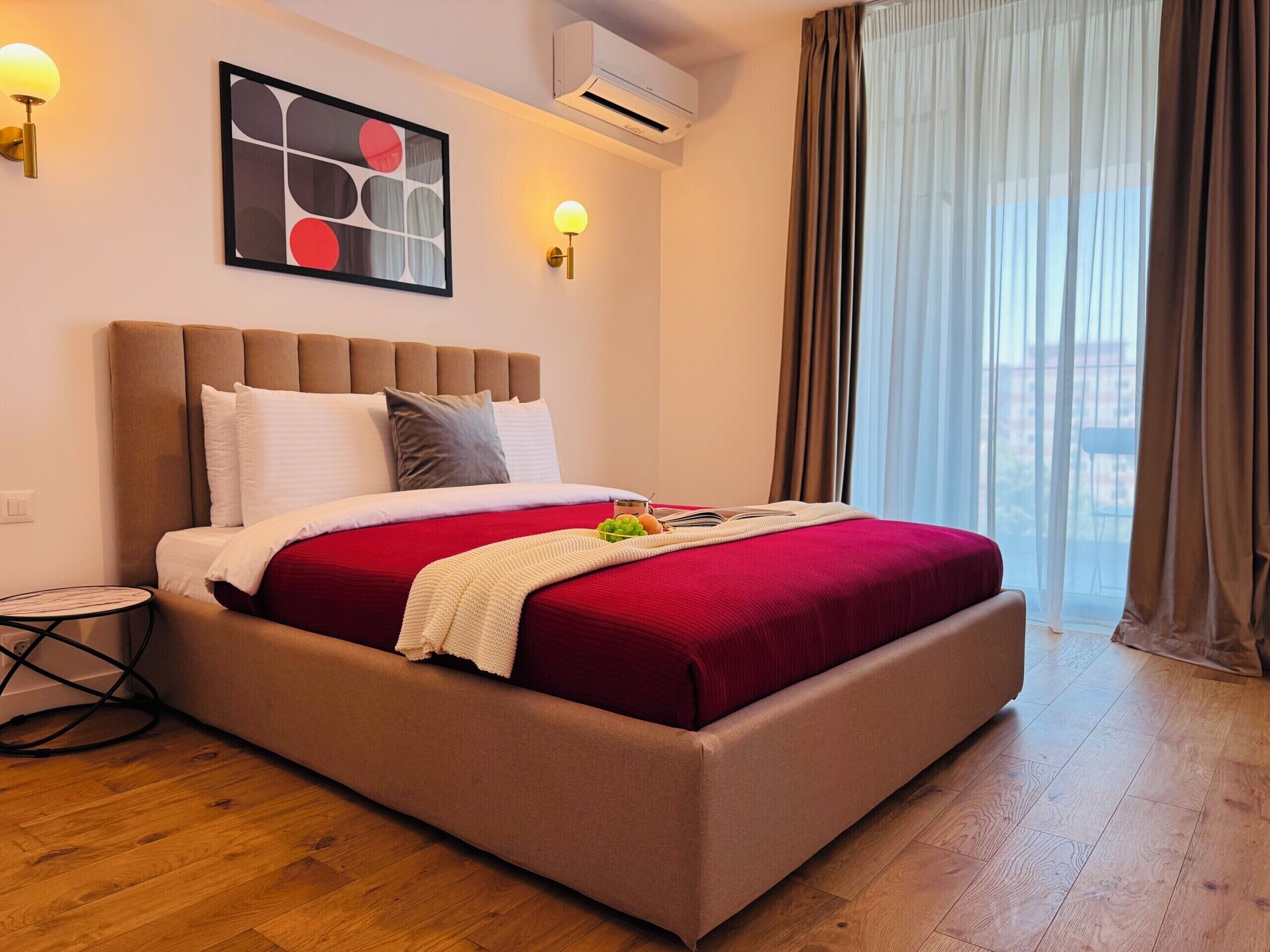 Superior Apartment, 1 Queen Bed with Sofa bed, Courtyard View | Blackout drapes, iron/ironing board, free WiFi