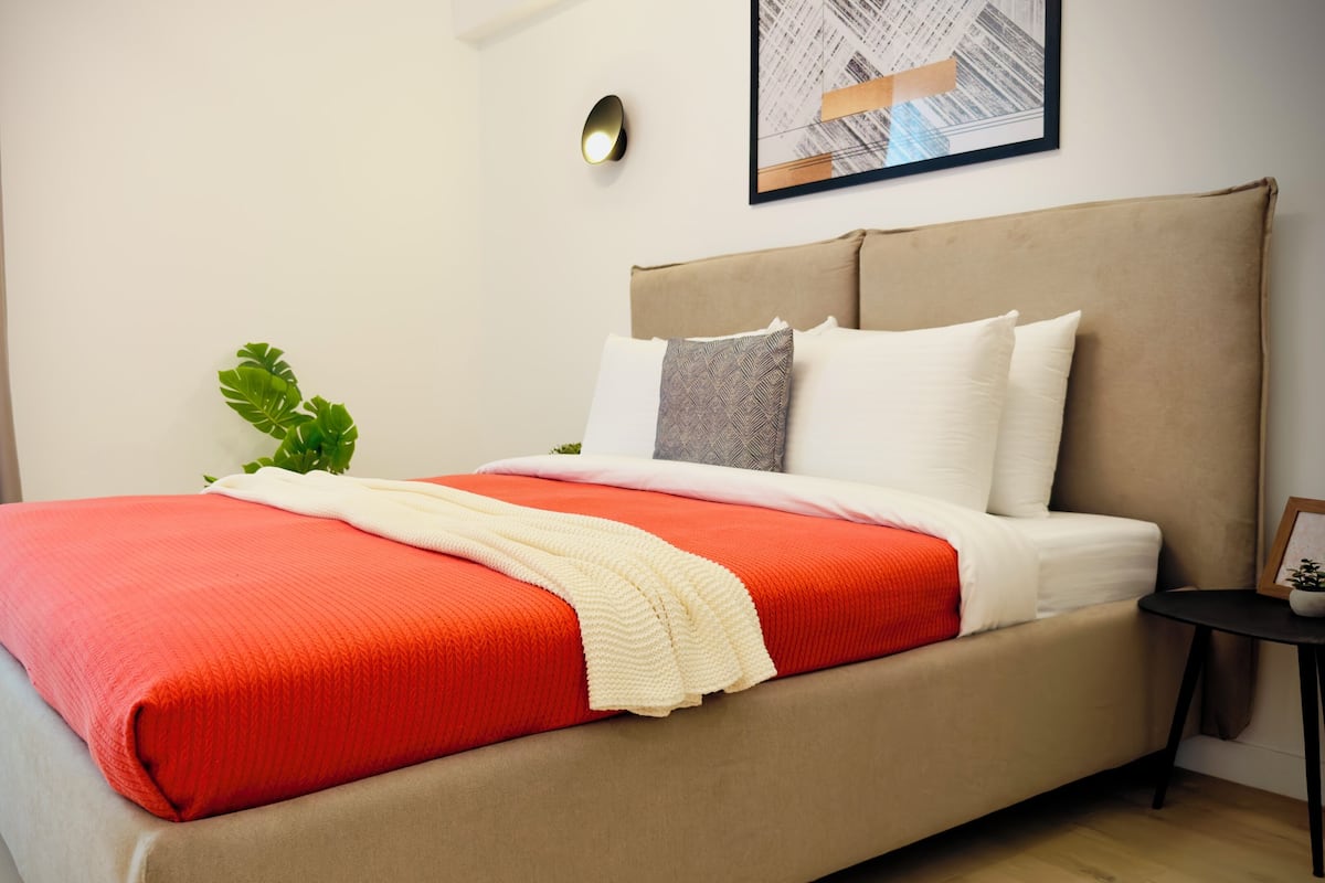 Superior-Apartment, 1 Queen-Bett und Schlafsofa, Blick auf den Innenhof
