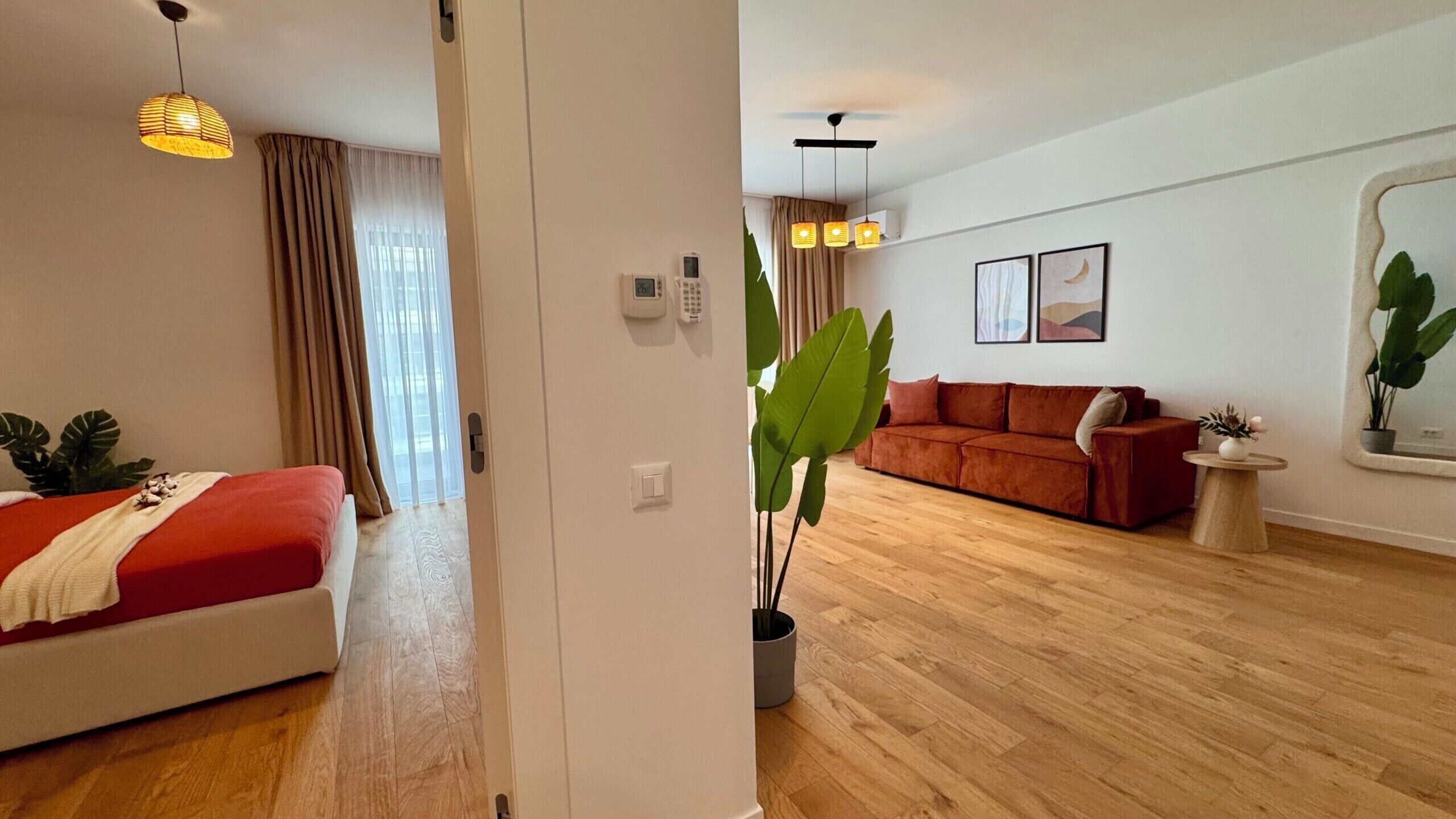 Superior Apartment, 1 Queen Bed with Sofa bed, Courtyard View | Blackout drapes, iron/ironing board, free WiFi