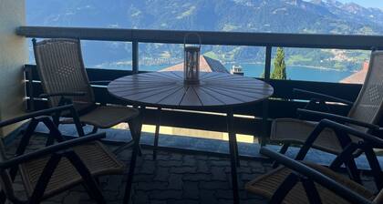 Apartment in the hotel with a view of the mountains and lake!