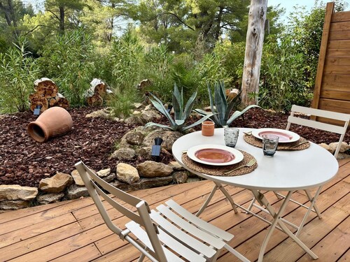 Studio Essaouira à Panorea Garden - Ambiance marocaine avec terrasse privative