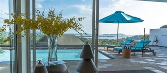 Aislinn Seaview Villa in Langkawi. Private pool with stunning views