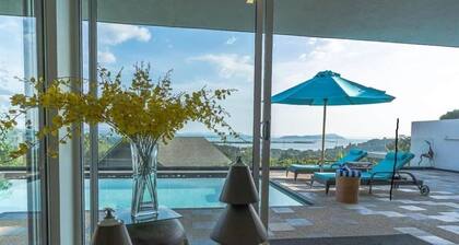 Aislinn Seaview Villa in Nature -Luxury Pool