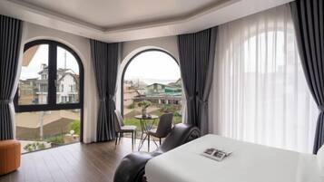 Tabla de planchar con plancha