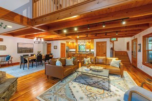 TV, fireplace, stereo, offices