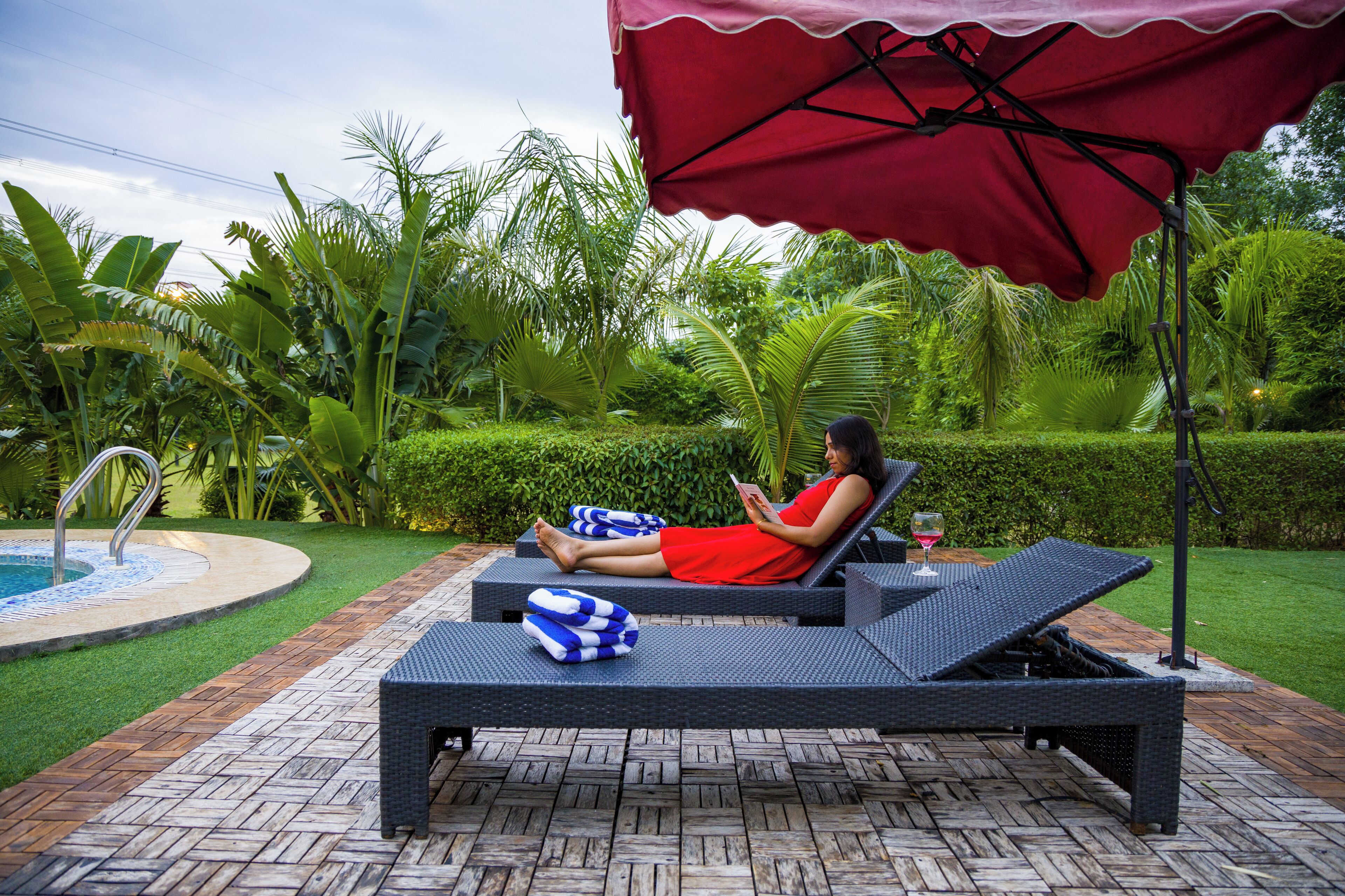 Piscina a l'aire lliure 