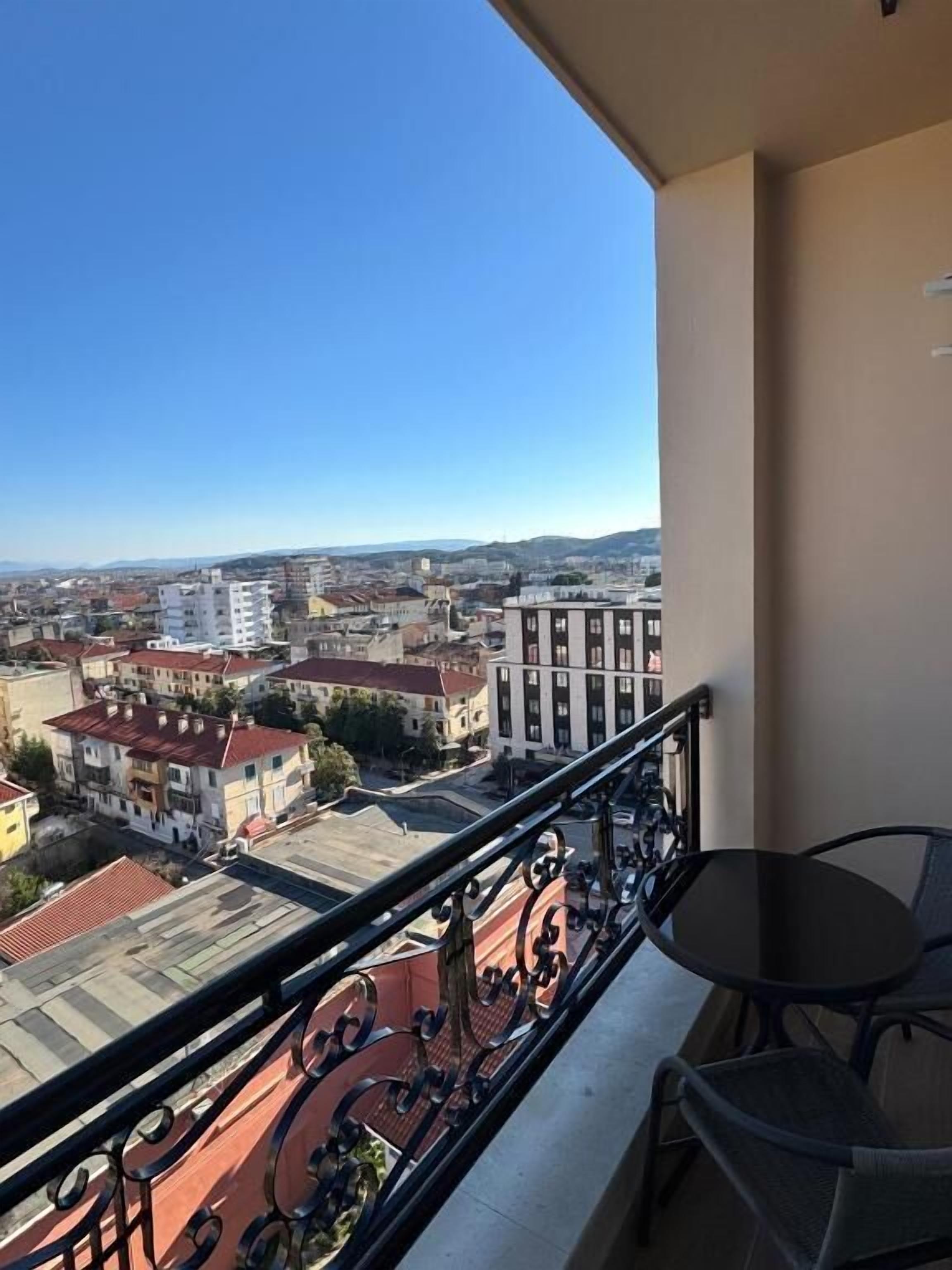 Deluxe appartement, balkon, uitzicht op de stad | Balkon