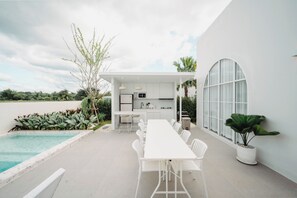 Outdoor dining - MiraMaya Luxury Mountain View Private Pool Villa 2 (Sarika)