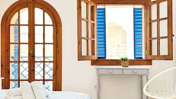 Apartment, Sea View | Iron/ironing board, free WiFi