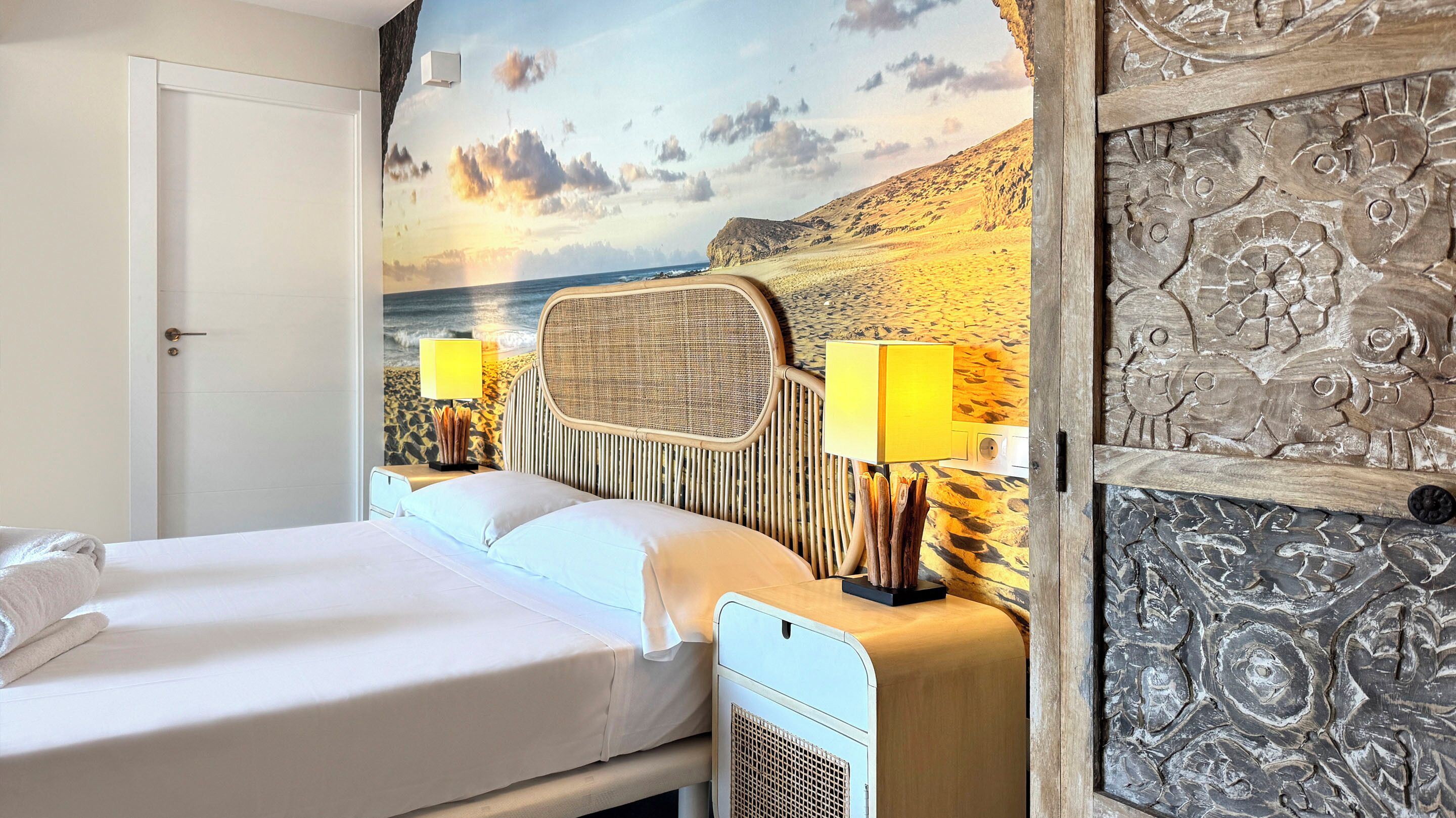 Junior Apartment, Sea View | Iron/ironing board, free WiFi