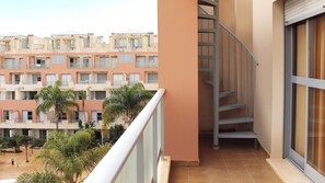 Penthouse, Balcony, Pool View | Terrace/patio