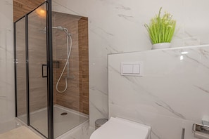 Shower, hair dryer