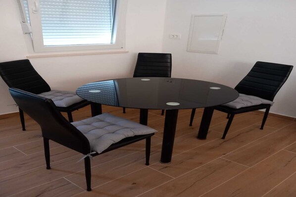 Dining - Studio Apartment with Terrace(A5) (ST) (Pucisca)