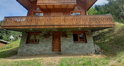 Acogedor chalet en Valfréjus, 6 pers, cerca de pistas