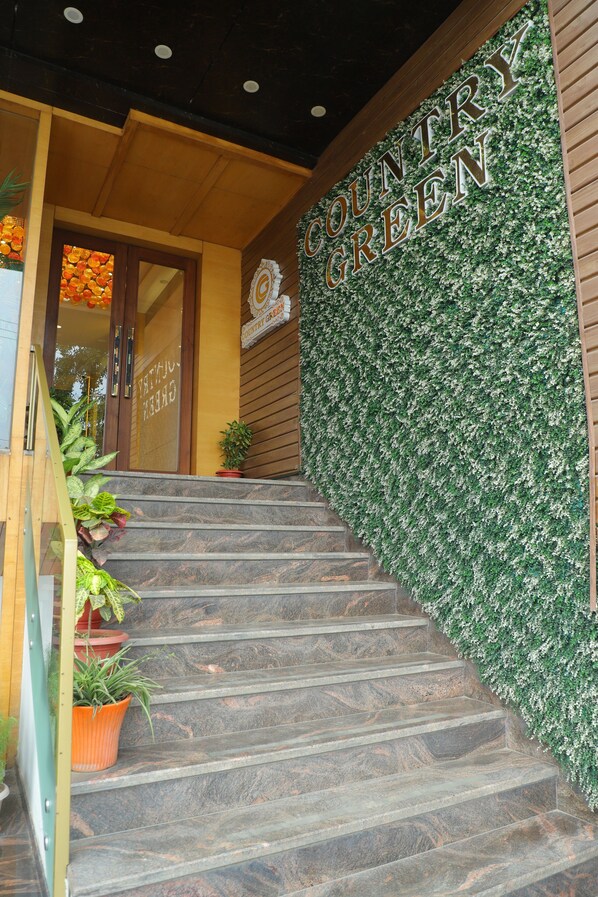 Ingresso della struttura