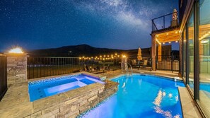 Piscine intérieure, piscine chauffée