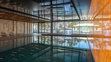 Indoor pool, outdoor pool