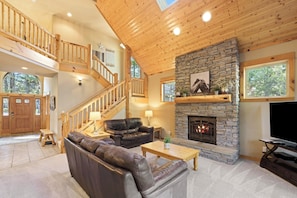 تلفزيون، مدفأة