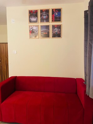 Superior-Studiosuite, Stadtblick | Wohnbereich