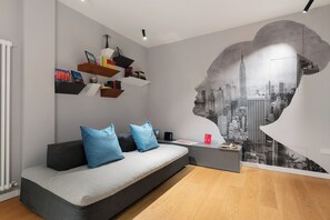 Διαμέρισμα, 1 Queen Κρεβάτι με Καναπέ-Κρεβάτι, Μπαλκόνι | Καθιστικό