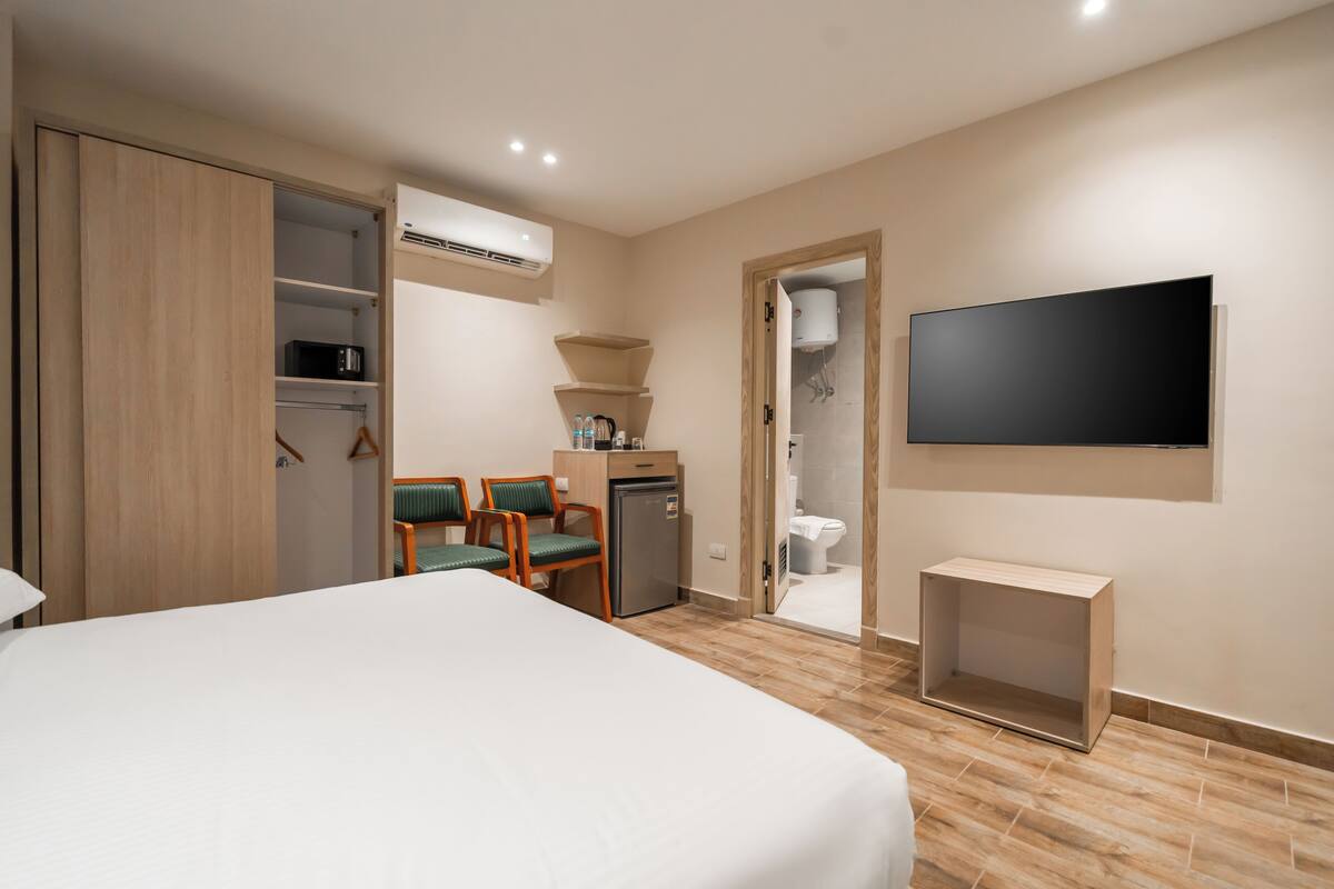 In-room safe, blackout drapes, iron/ironing board, free WiFi