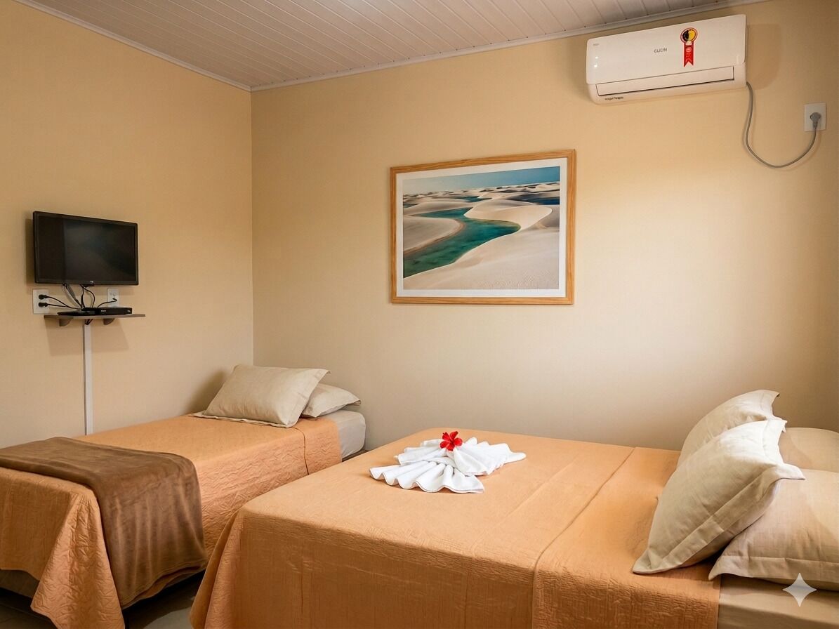 Standard-Dreibettzimmer | Minibar, kostenloses WLAN