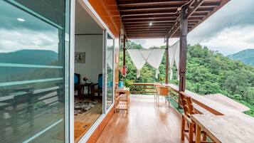 Family Double Room, Mountain View | Terrace/patio