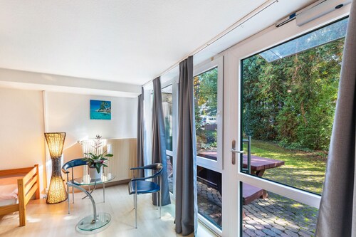 Studio-Apartment 'Spessartruhe' mit gemeinsamer Terrasse und WLAN