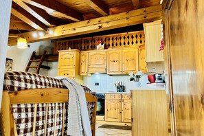 Fridge, microwave, dishwasher, toaster