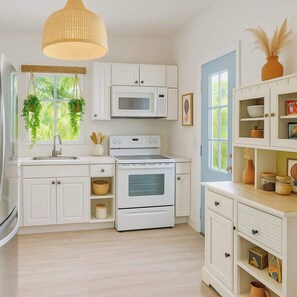 Ev, Veranda | Özel mutfak | Kahve/çay makinesi, ekmek kızartma makinesi, blender 