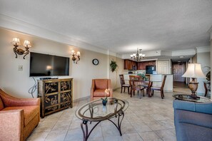 Smart TV, DVD player, stereo