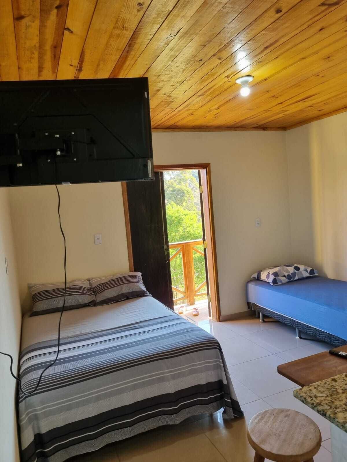 Chalé clássico, vista para a montanha | Wi-Fi de cortesia, roupa de cama