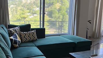 Deluxe-Ferienhaus | Wohnbereich