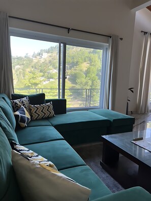 Casa de campo Deluxe | Área de sala de estar