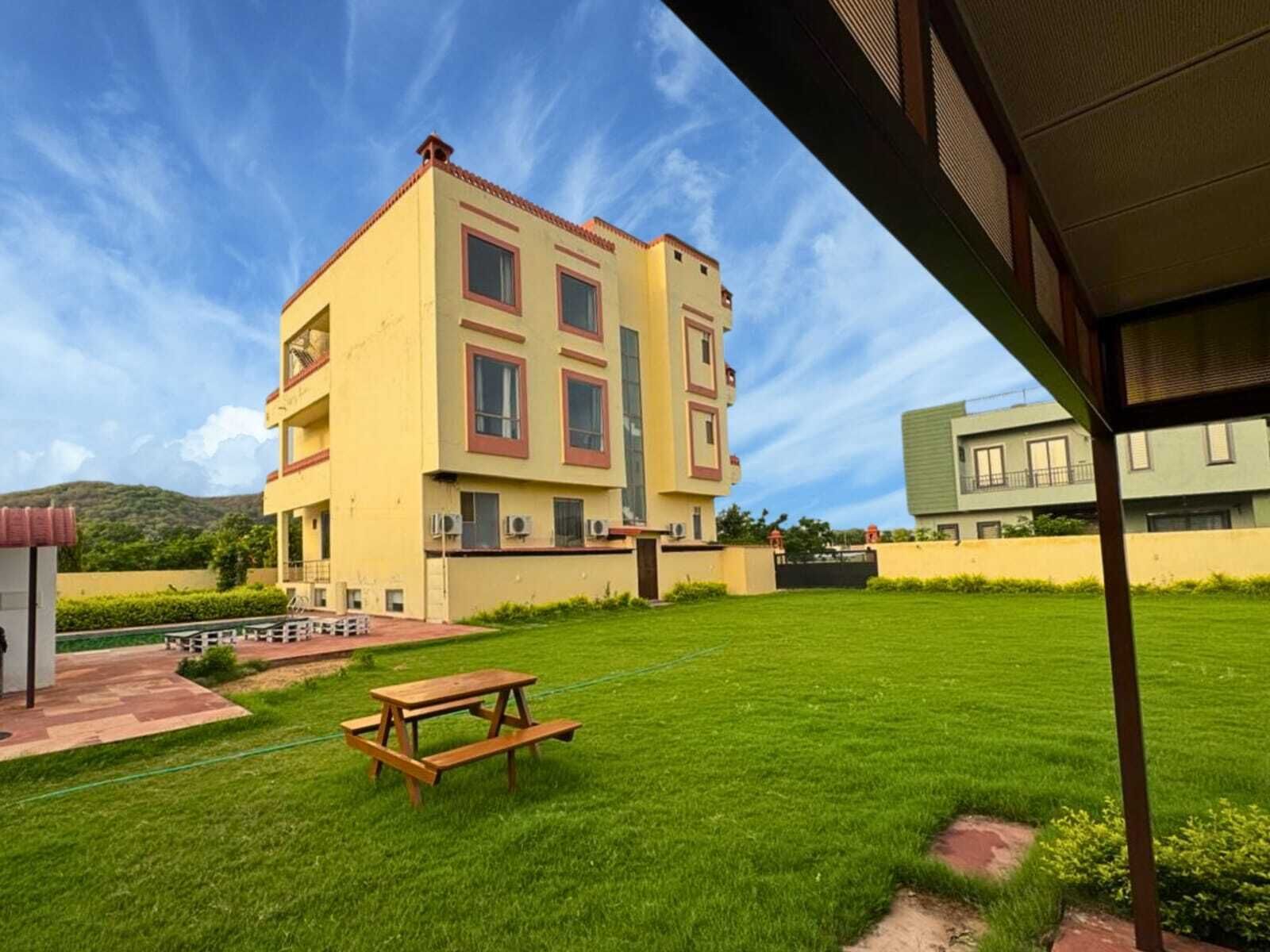 Voorkant van accommodatie