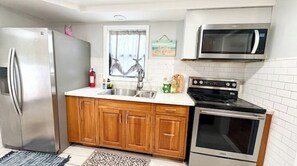 Microwave, oven, stovetop