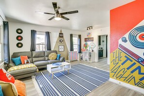 House (2 Bedrooms) | Front of property - Time Machine: Games Galore in Lubbock Home By Ttu! (Lubbock)